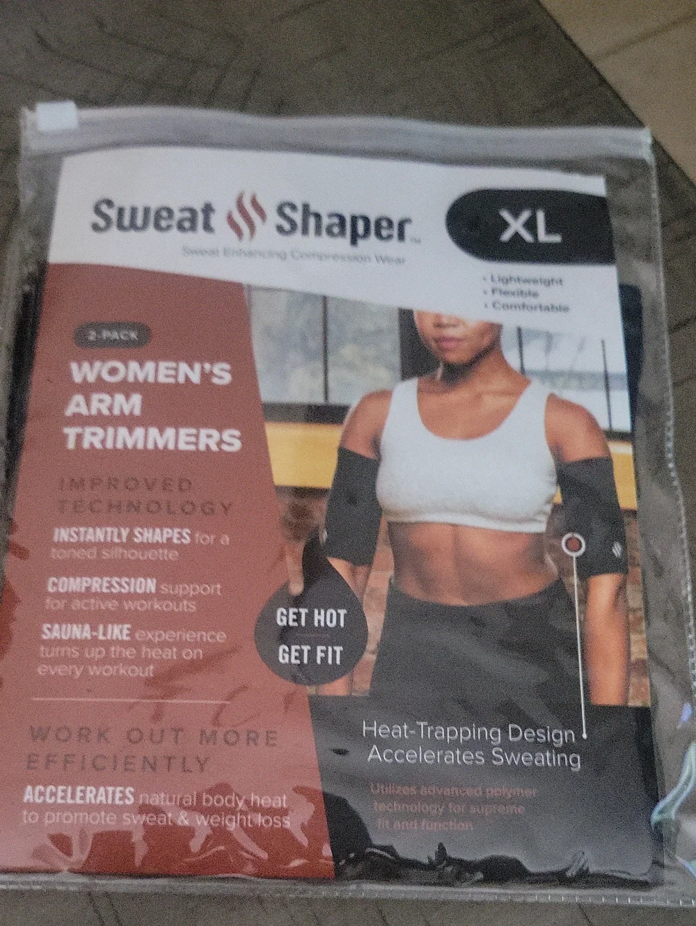 Women's Arm Trimmers (Black) - XL